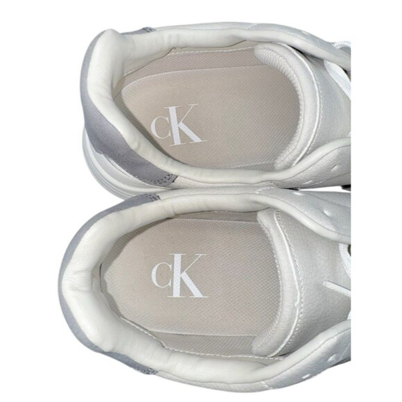 Calvin Klein Blend Sneaker Mens Size 12 Gray Casual Fashion Grey New - Picture 6 of 9